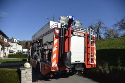 Undichter Oeltank in Einfamilienhaus loest Feuerwehreinsatz in Haubersbronn aus